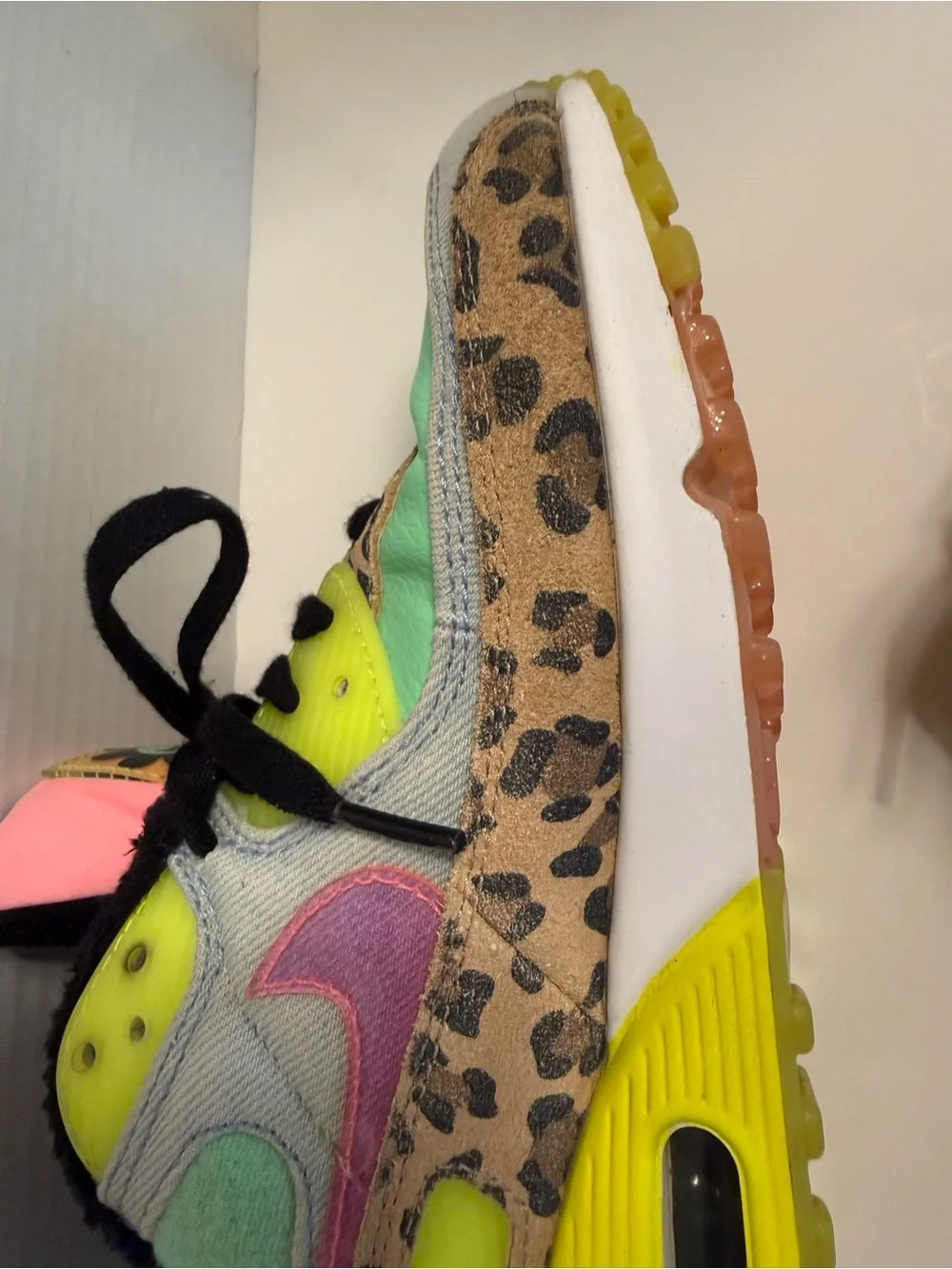 Nike Air Max 90 LX Illusion Dancefloor Green Women's Size 10 CW3499-300